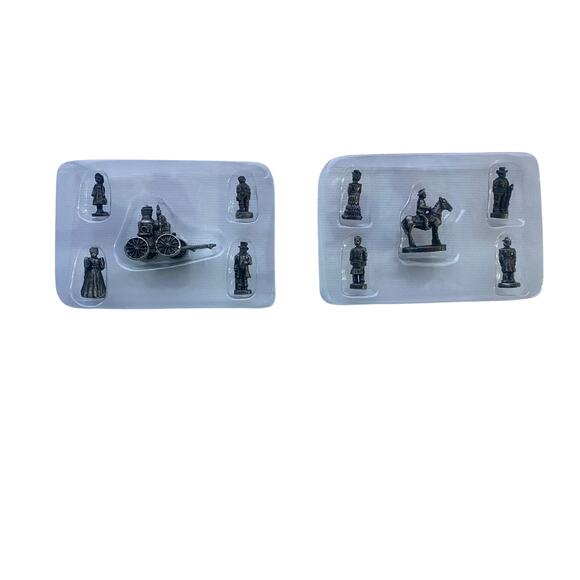 Americana Pewter Collection Vintage 1994 Set of Two - Picture 1 of 9